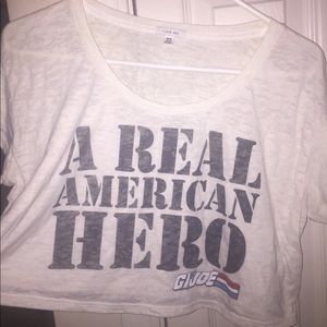 G.I. JOE a real American hero women’s crop top